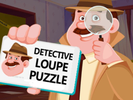 Detective Loupe Puzzle - free online Browser game