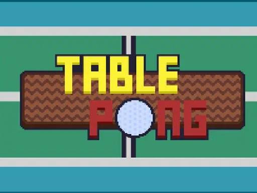Table Pong - free online Browser game