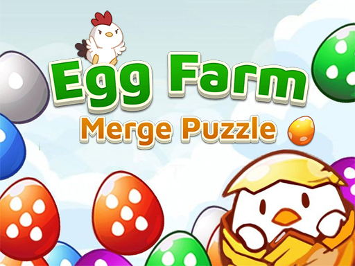 Egg Farm Merge Puzzle - free online Browser game