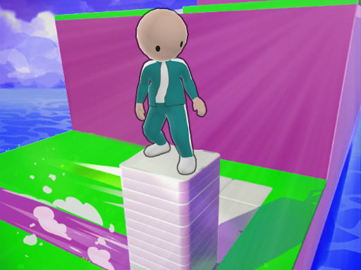 Squid Stacky Maze - free online Browser game