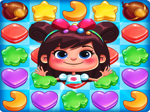 Candy Cookie Rush Match 3 Sweet Legend bomb fever - free online Browser game