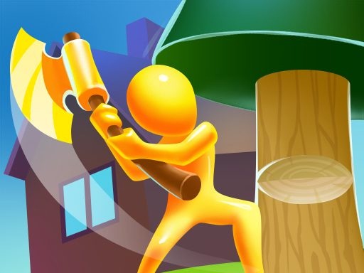 Craft Lumberjack - free online Browser game