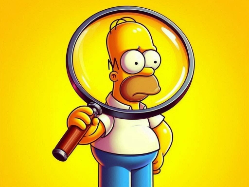 The Simpsons Find the Difference - free online Browser game