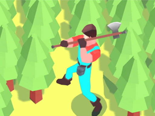 Idle Lumberjack 3D - free online Browser game