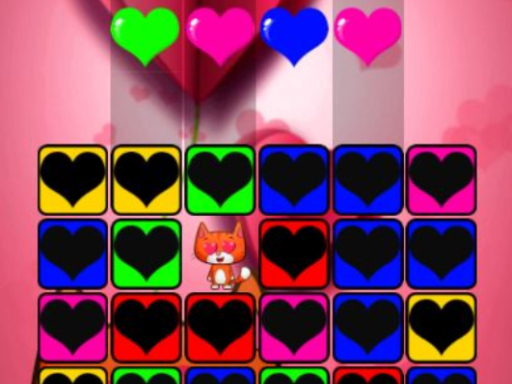 Falling Hearts - free online Browser game