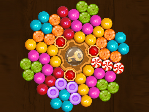 Candy Bubble Spin - free online Browser game