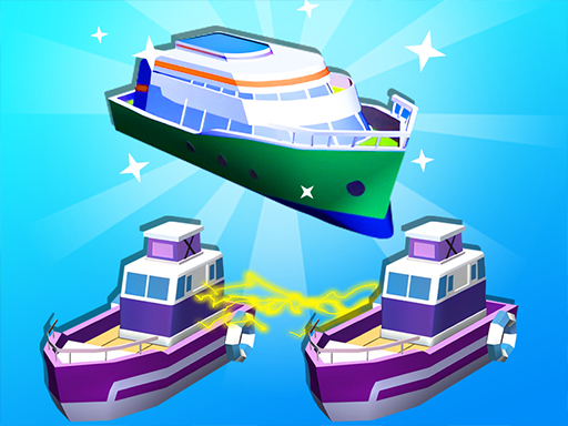 Boat Merge & Race - free online Browser game
