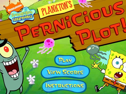 Planktons Pernicious Plot - free online Browser game