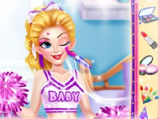 Vampire Princess Cheerleader Girl Makeover - free online Browser game