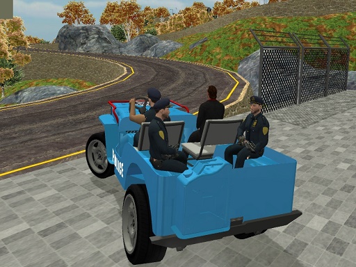 Vehicle Transport Police Simulator - free online Browser game