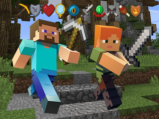 Minecraft Hidden Items - free online Browser game