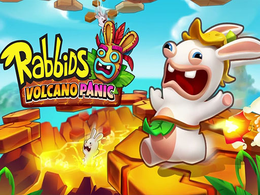 Rabbids Volcano Panicp - free online Browser game
