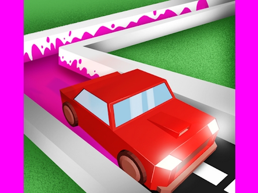 Car Driving Paint 3D - free online Browser game