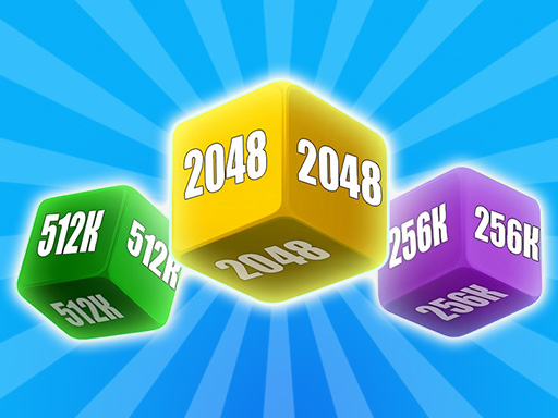 Merge Cubes 2048 3D - free online Browser game