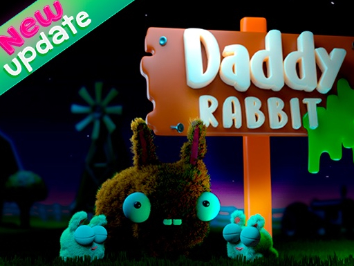 Daddy Rabbit : Zombie invasion in the farm - free online Browser game
