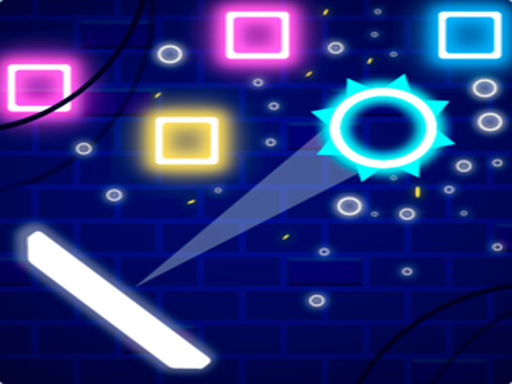 Brick Breaker Neon - free online Browser game
