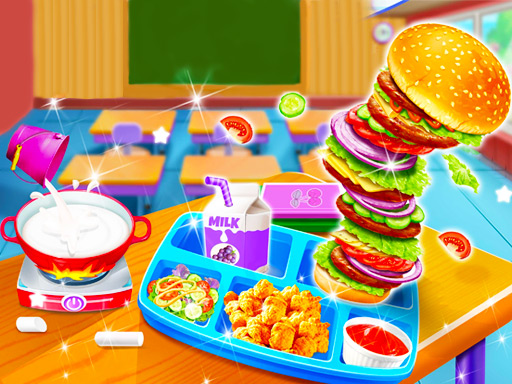 Cooking Lunch At School - free online Browser game