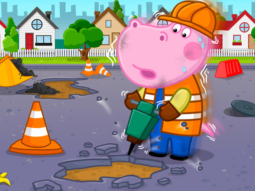 Professions For Kids - free online Browser game