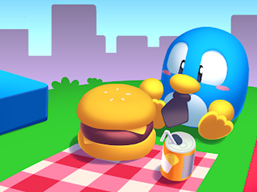 Picnic Penguin - free online Browser game