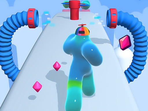 Runner Blob 3D - free online Browser game