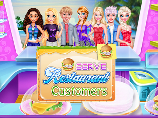 Serve Restaurant Customers - free online Browser game