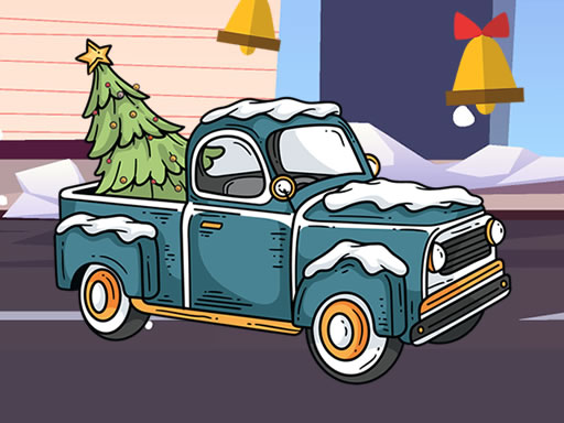 Christmas Trucks Hidden Bells - free online Browser game