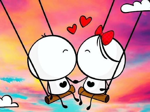 Happy Valentines Day Spot the Difference - free online Browser game