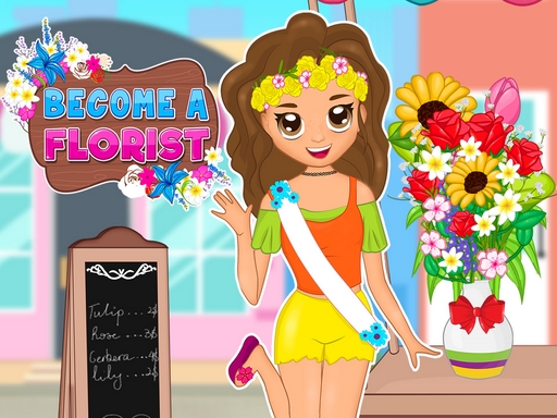 Play Become A Florist online - game preview