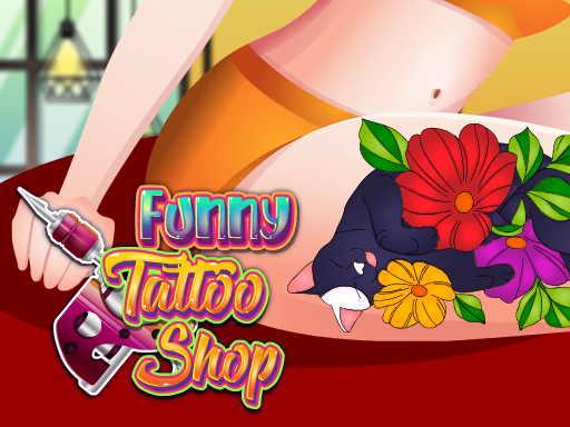 Funny Tattoo Shop 2 - free online Browser game