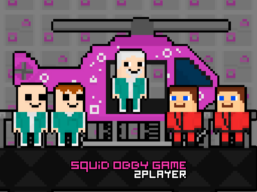 Squid Obby Game 2Player - free online Browser game