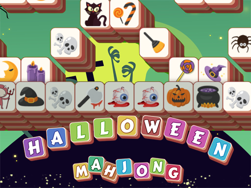 Halloween Mahjong Tiles - free online Browser game
