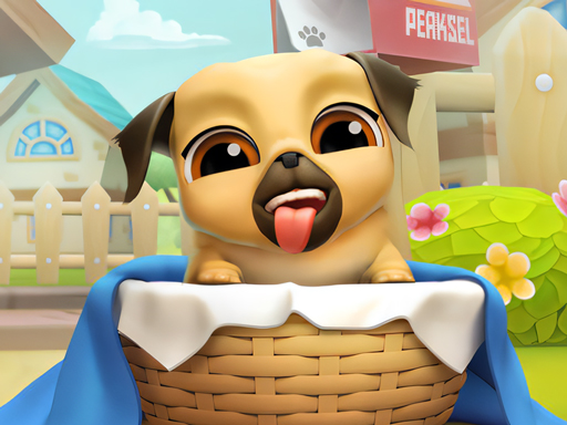 My Cute Puppy Grooming 3D - free online Browser game