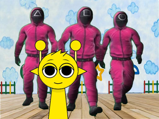 Sprunki in Squid Game Chamber - free online Browser game