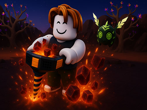 Obby: Dig to the center of the Earth - free online Browser game