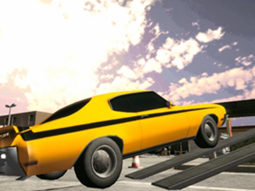 Backyard Car Parking Simulator - free online Browser game