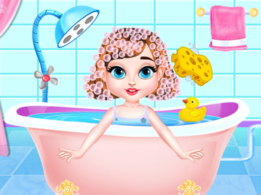 Baby Taylor Salon Makeover - free online Browser game