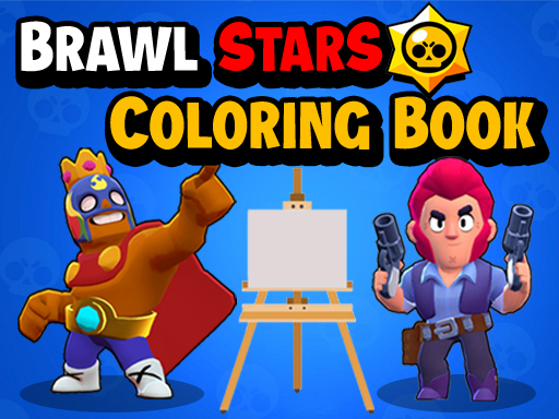 Brawl Stars Coloring Books - free online Browser game