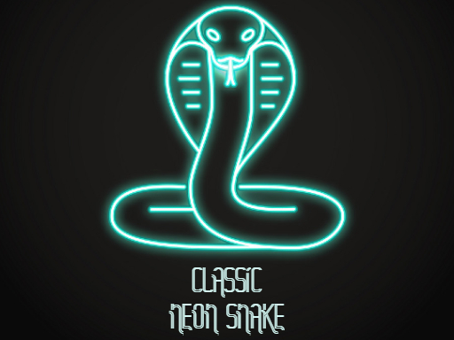 Classic Neon Snake - free online Browser game