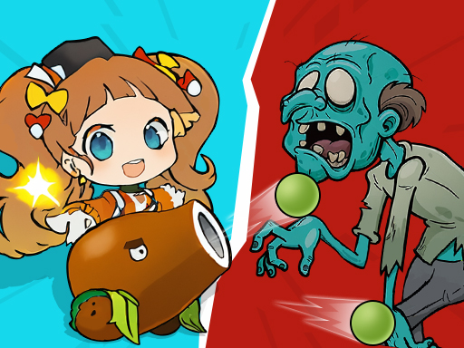 Plant Girl Defense Zombie - free online Browser game