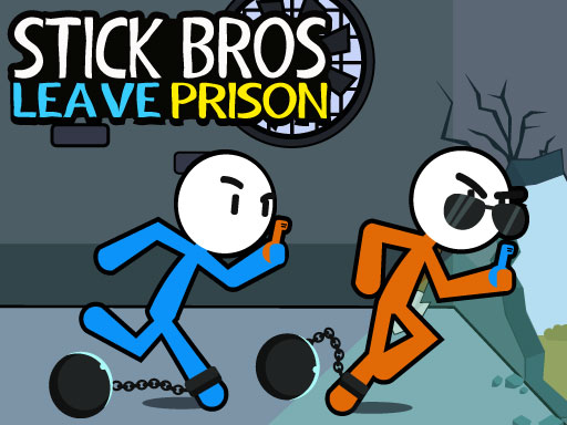 Stick Bros Leave Prison - free online Browser game