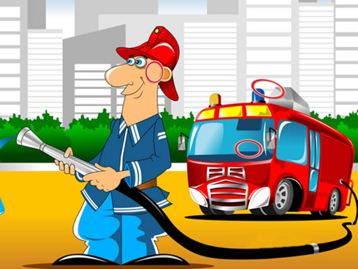 Fire Trucks Differences - free online Browser game