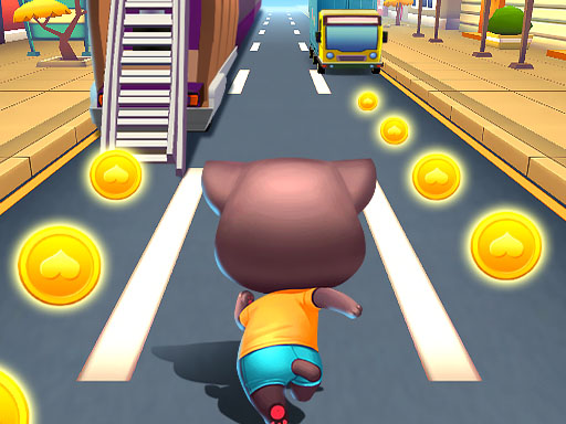 Paw Puppy Kid Subway Surfers Runner - free online Browser game