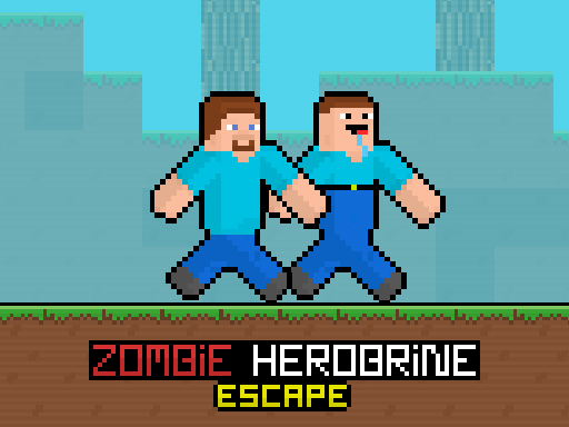 Zombie Herobrine Escape - free online Browser game