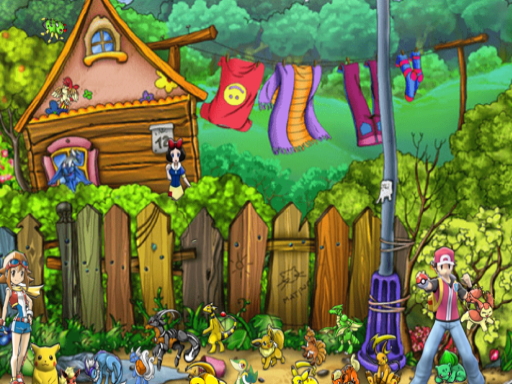 Hidden pokemon - free online Browser game