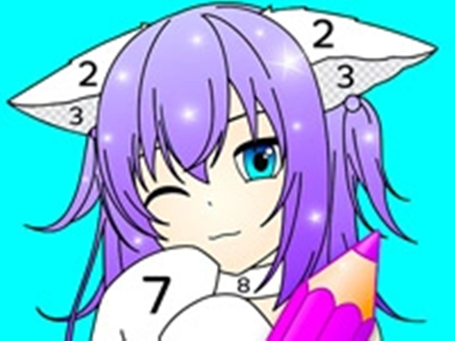 Anime Manga Coloring Book - Art Game - free online Browser game