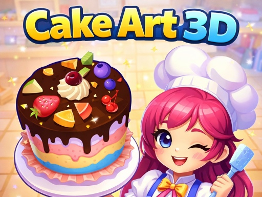 Cake Art 3D - free online Browser game