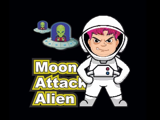 Attack Alien Moon - free online Browser game