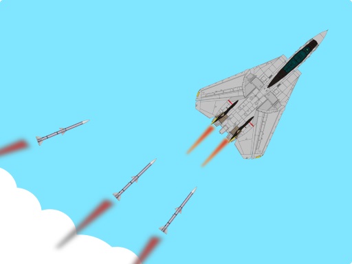 Missile Escape. Jet Era - free online Browser game