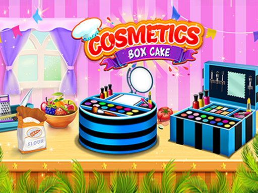 Makeup and Cosmetic Box Cake 2022 - free online Browser game