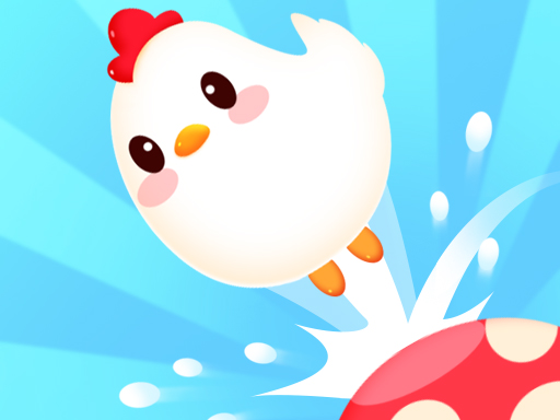 Crazy Chicken Jump - free online Browser game